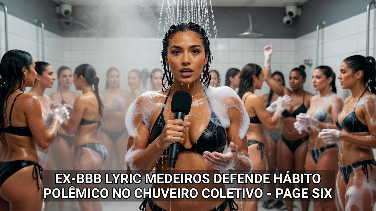 Ex-participante do "BBB" americano defende hábito polêmico no chuveiro
