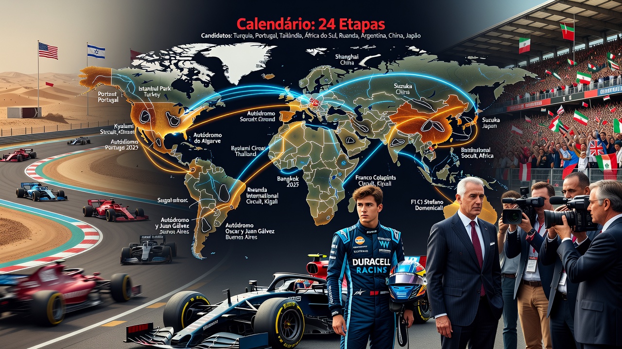 F1 Tem Fila de Novos Candidatos Enquanto Calendário Chega ao Limite