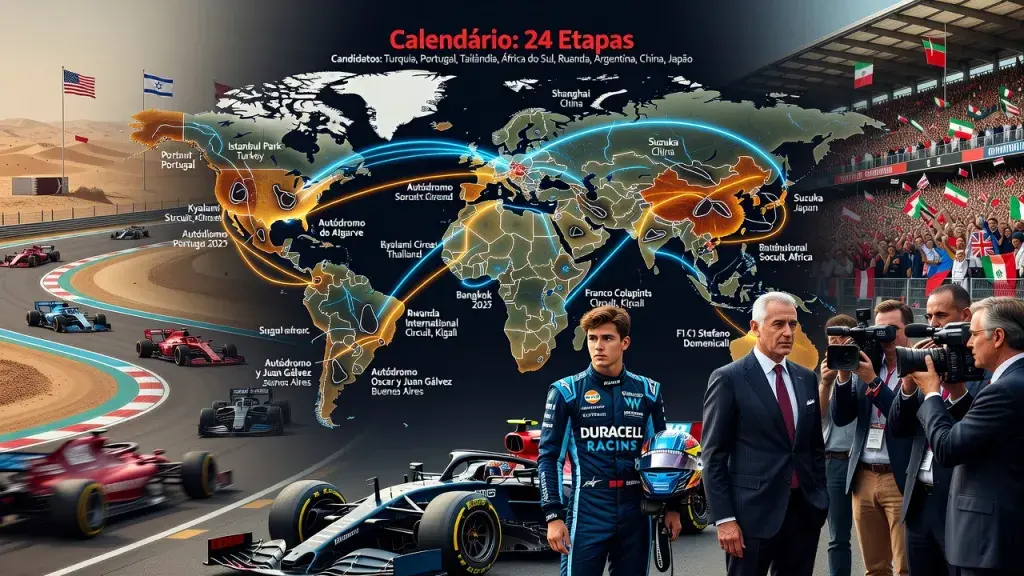 F1 Tem Fila de Novos Candidatos Enquanto Calendário Chega ao Limite